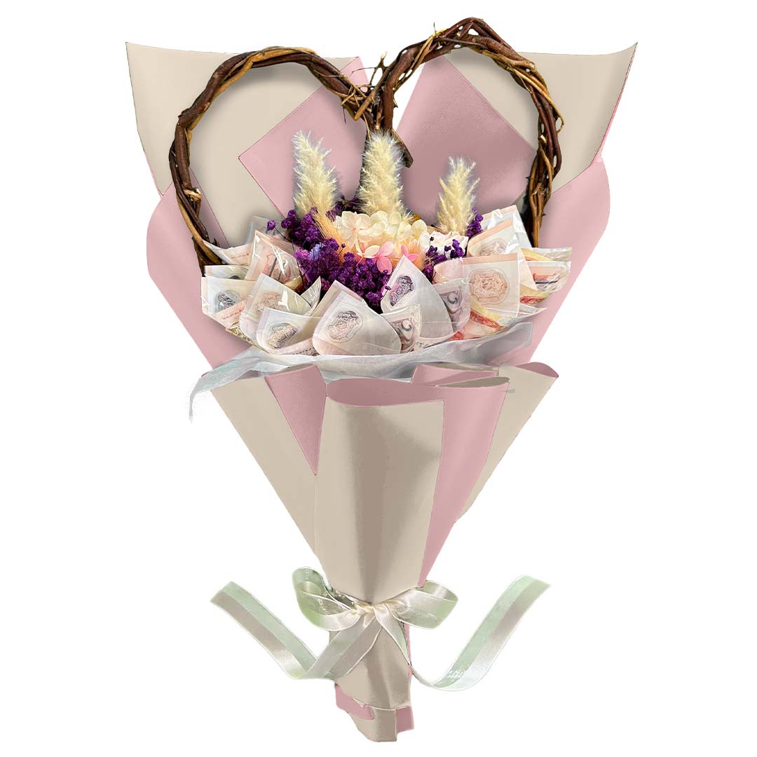 Money Bouquet Heartfelt Violet Velvet